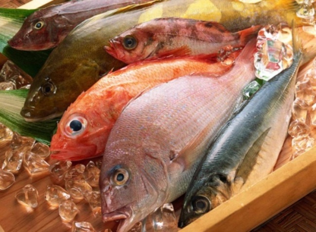 Nhận biết cá tươi hay cá ươn dựa vào quan sát mắt, mang cá, độ đàn hồi của thịt cá. Ảnh: Health Fully. 